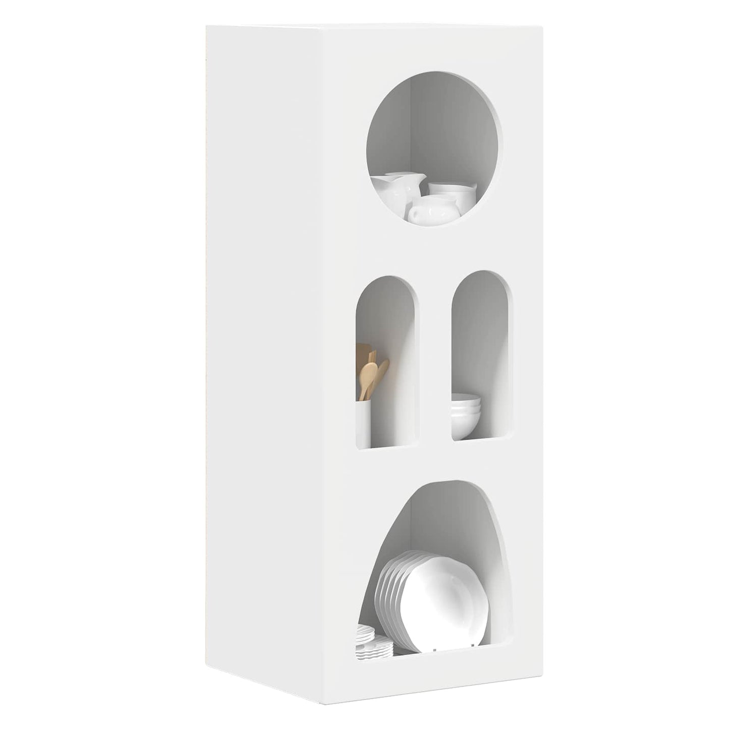 Serviesskap ELST Hvit 40 x 35 x 100.5 cm Konstruert tre