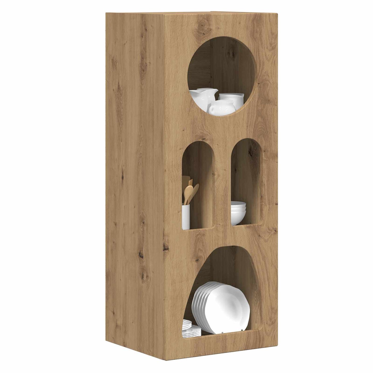 Serviesskap ELST Artisan Eik 40 x 35 x 100.5 cm Konstruert tre