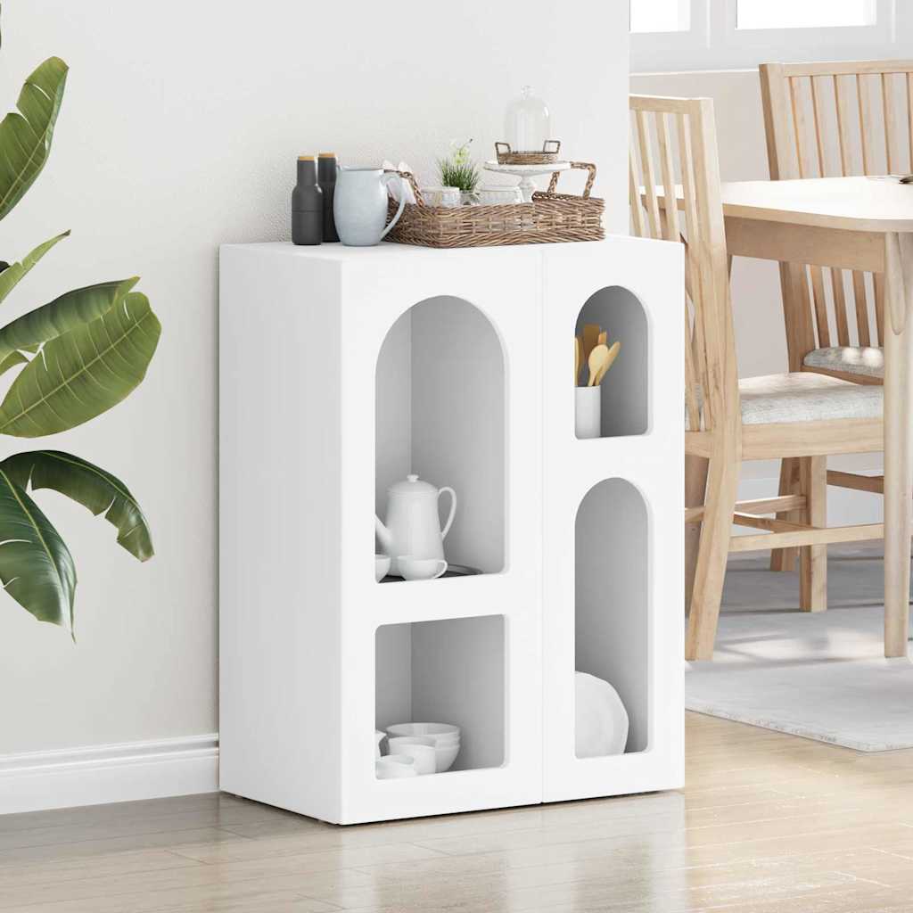 Serviesskap ELST Hvit 59 x 35 x 80.5 cm Konstruert tre