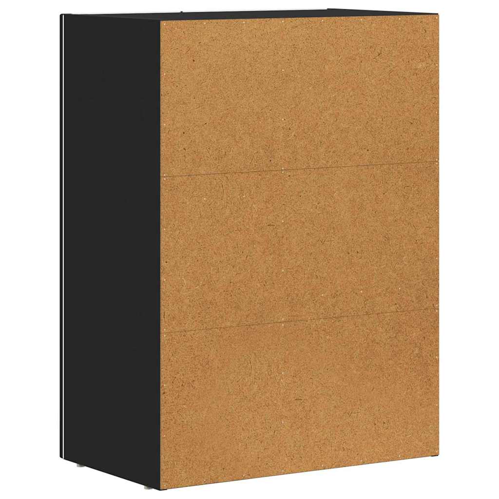 Serviesskap ELST Svart 59 x 35 x 80.5 cm Konstruert tre