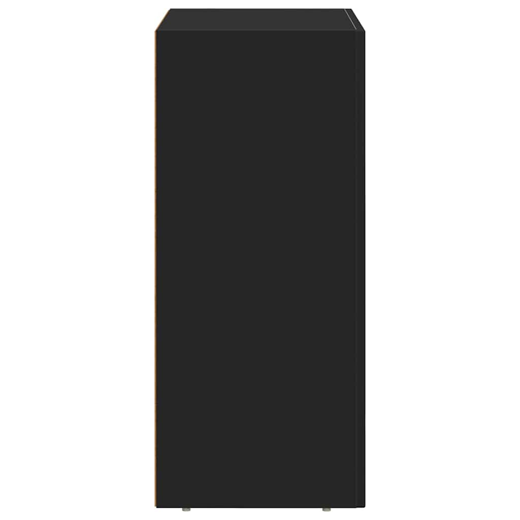 Serviesskap ELST Svart 59 x 35 x 80.5 cm Konstruert tre
