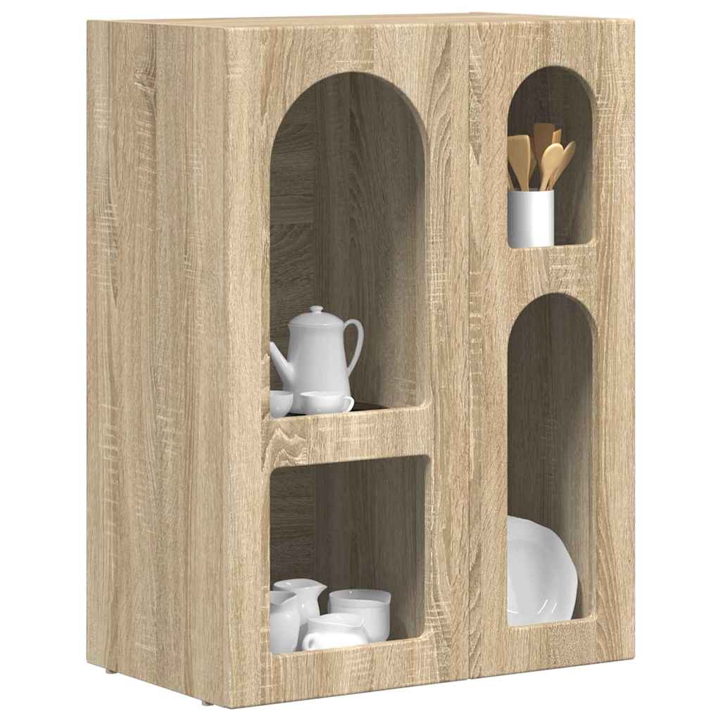 Serviesskap ELST Sonoma eik 59 x 35 x 80.5 cm Konstruert tre