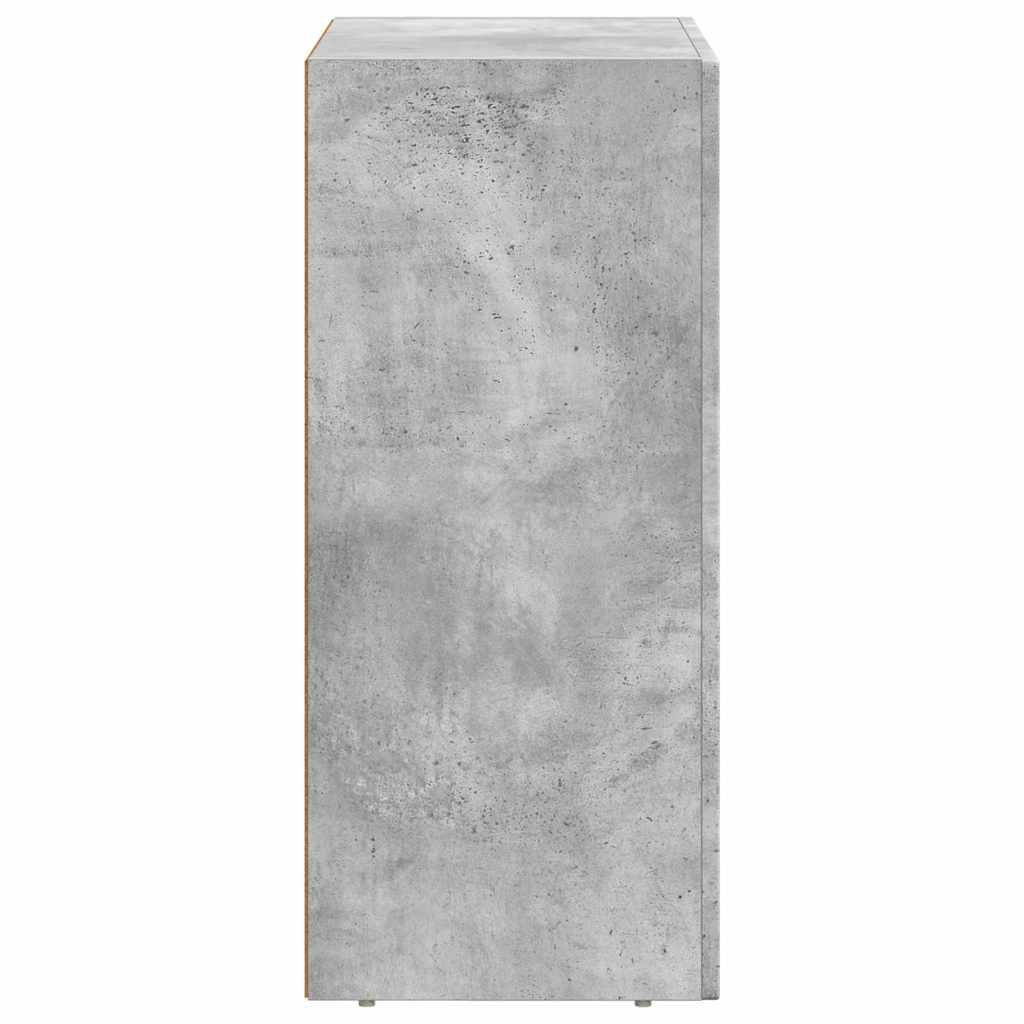 Serviesskap ELST Betonggrå 59 x 35 x 80.5 cm Konstruert tre