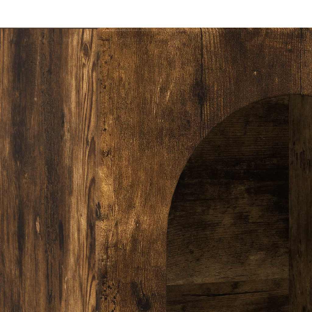 Serviesskap ELST Røkt eik 59 x 35 x 80.5 cm Konstruert tre