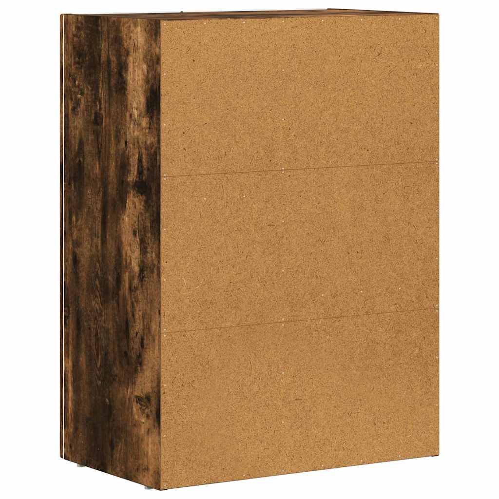 Serviesskap ELST Røkt eik 59 x 35 x 80.5 cm Konstruert tre