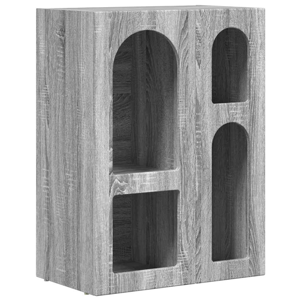 Serviesskap ELST Grå Sonoma 59 x 35 x 80.5 cm Konstruert tre