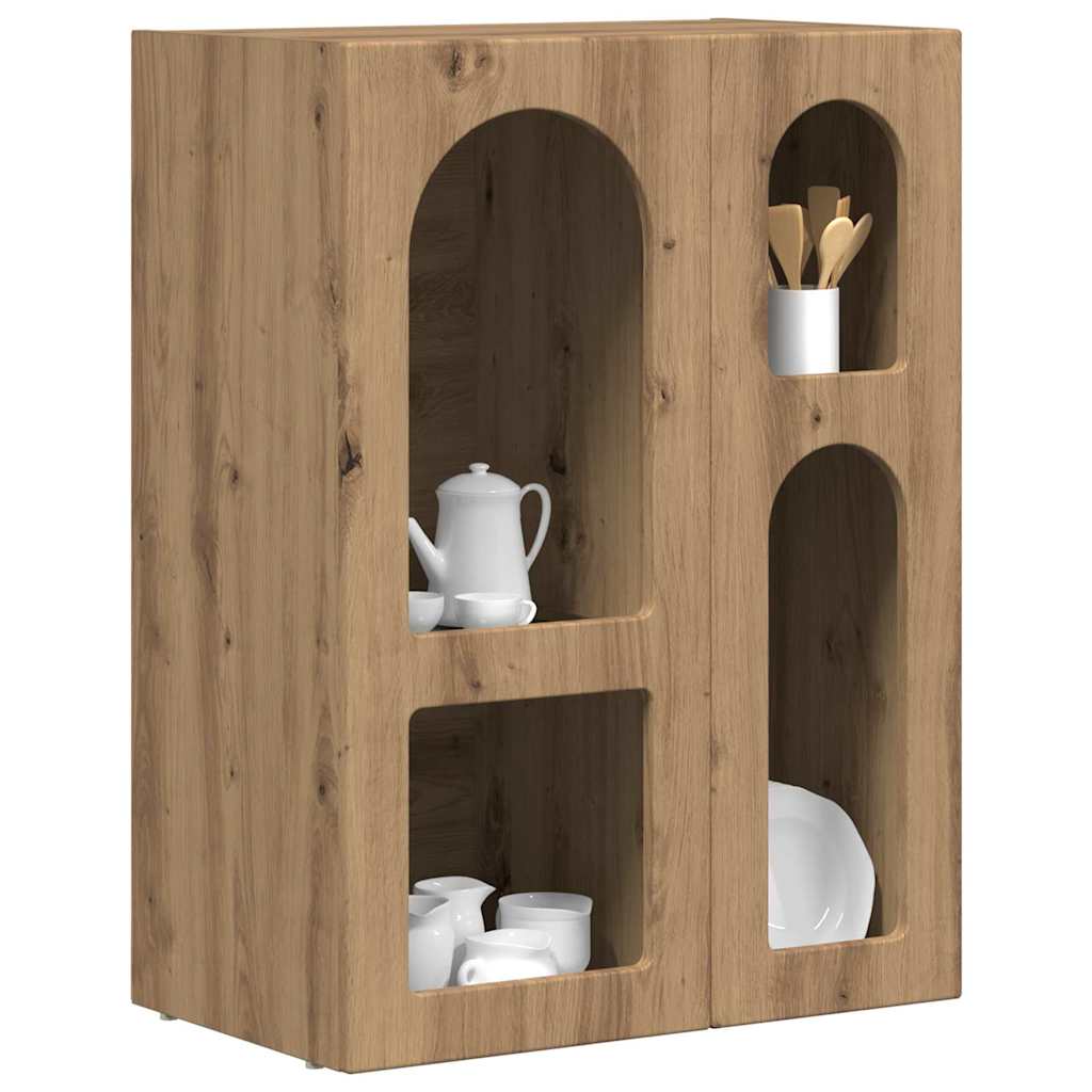 Serviesskap ELST Artisan Eik 59 x 35 x 80.5 cm Konstruert tre