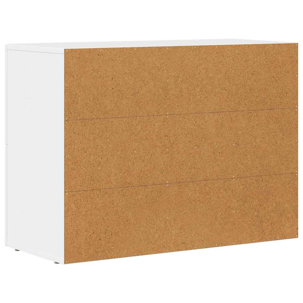 Serviesskap ELST Hvit 80,5 x 35 x 59 cm Konstruert tre