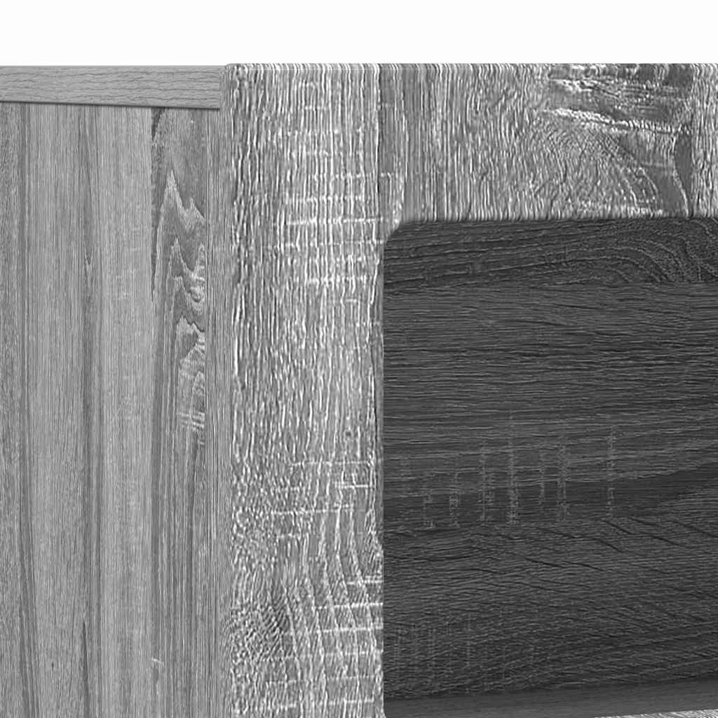 Serviesskap ELST Grå Sonoma 80,5 x 35 x 59 cm Konstruert tre