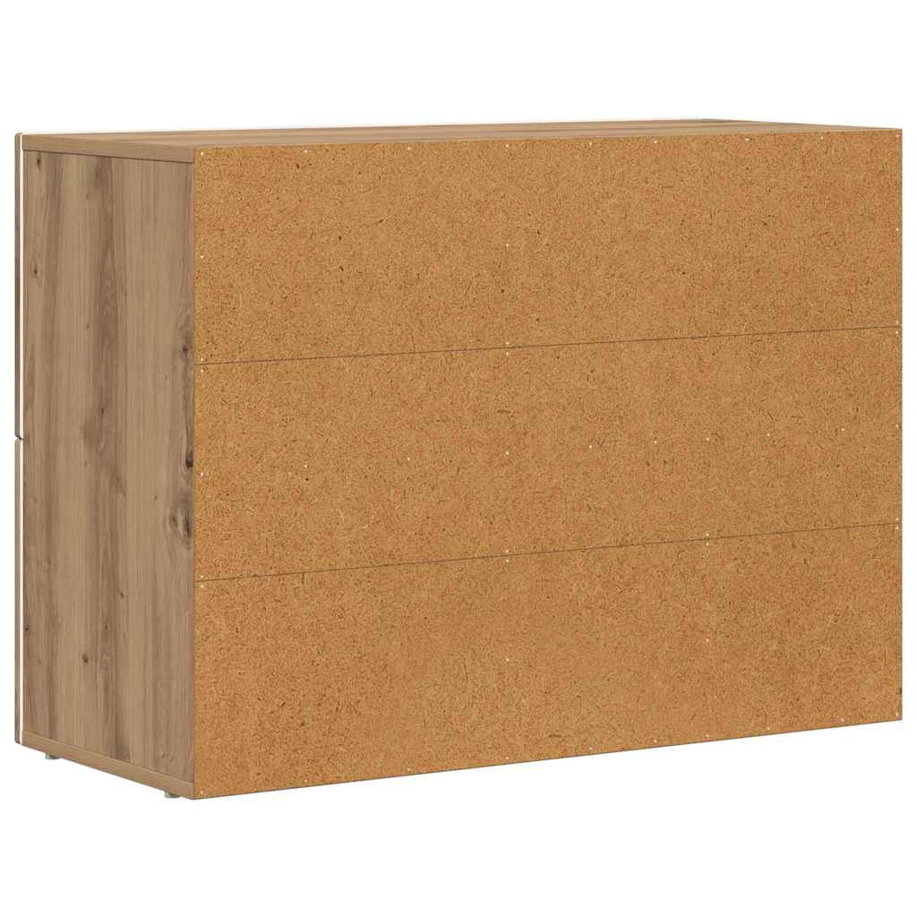 Serviesskap ELST Artisan Eik 80,5 x 35 x 59 cm Konstruert tre
