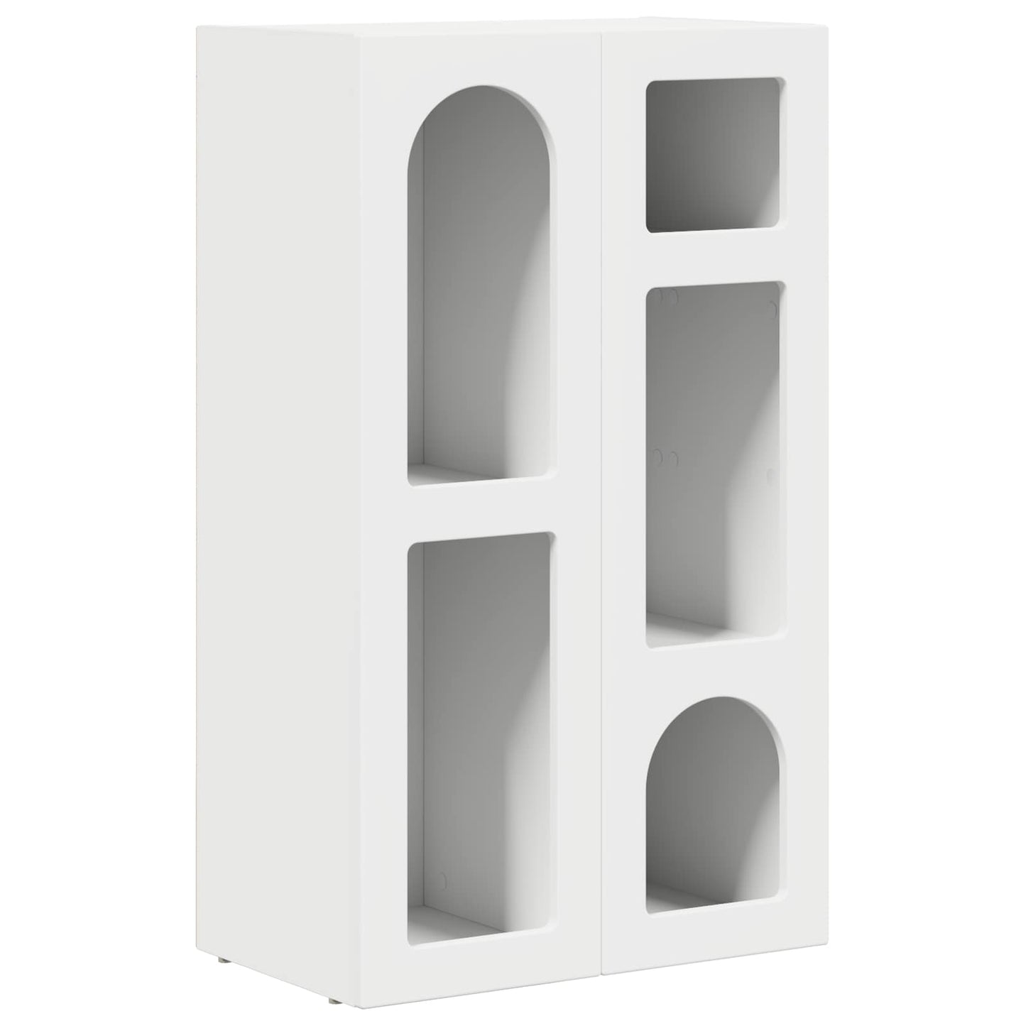 Serviesskap ELST Hvit 59 x 35 x 100,5 cm Konstruert tre