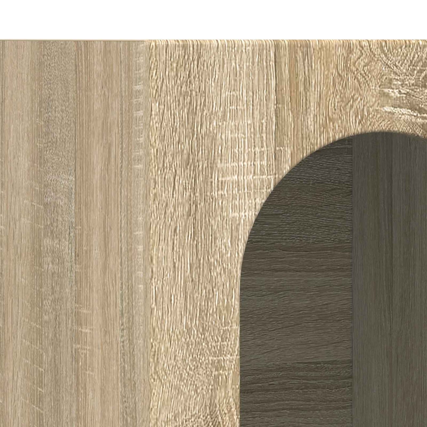Serviesskap ELST Sonoma eik 59 x 35 x 100,5 cm Konstruert tre