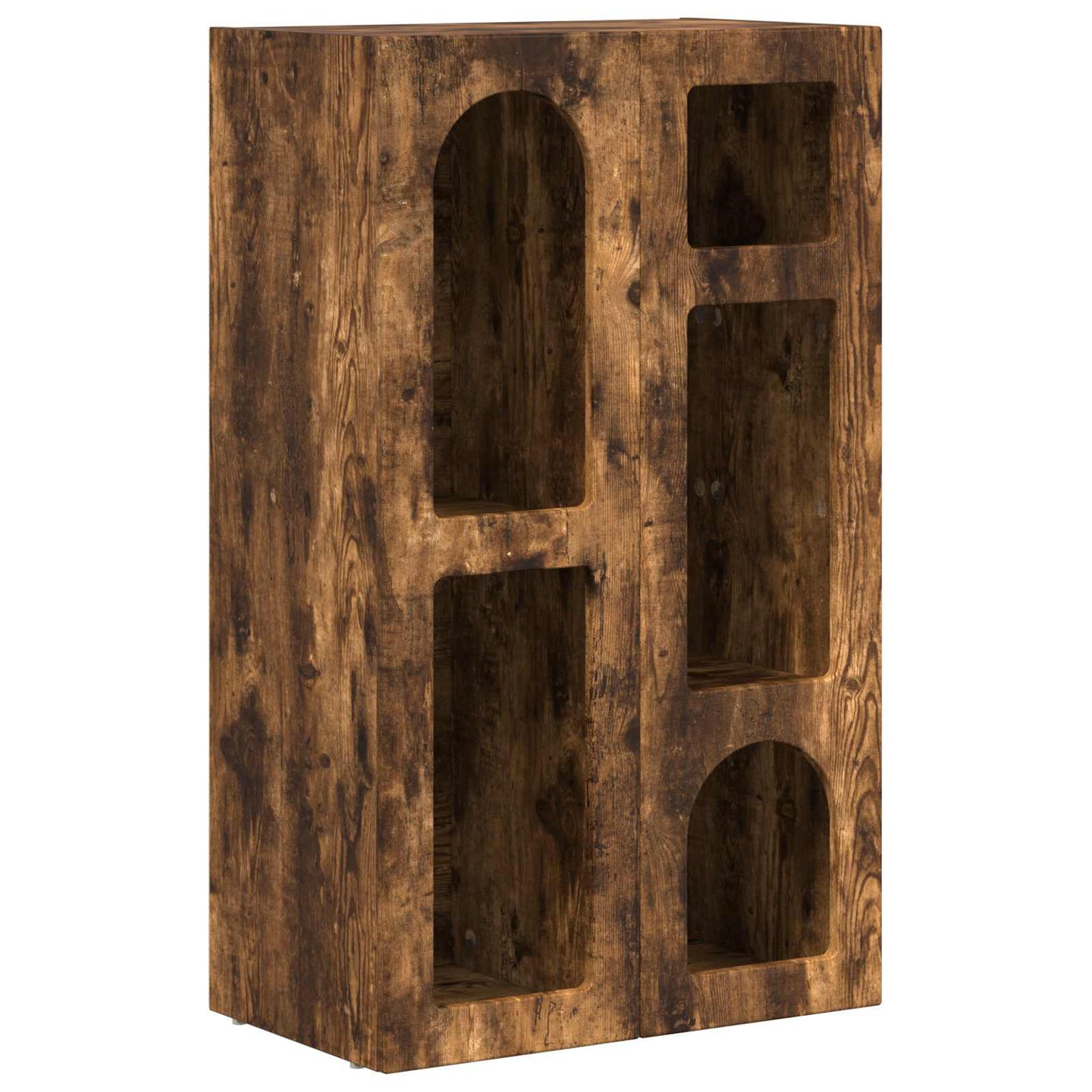 Serviesskap ELST Røkt eik 59 x 35 x 100,5 cm Konstruert tre