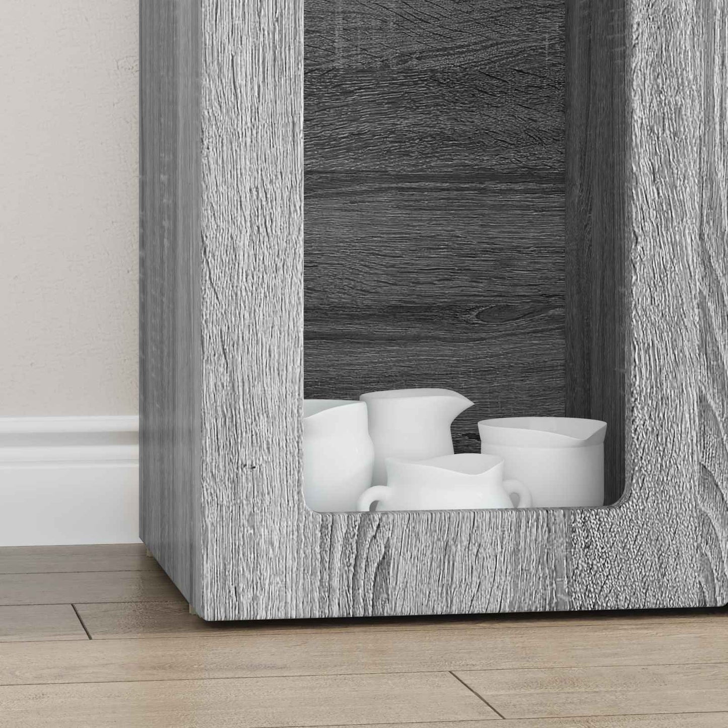 Serviesskap ELST Grå Sonoma 59 x 35 x 100,5 cm Konstruert tre