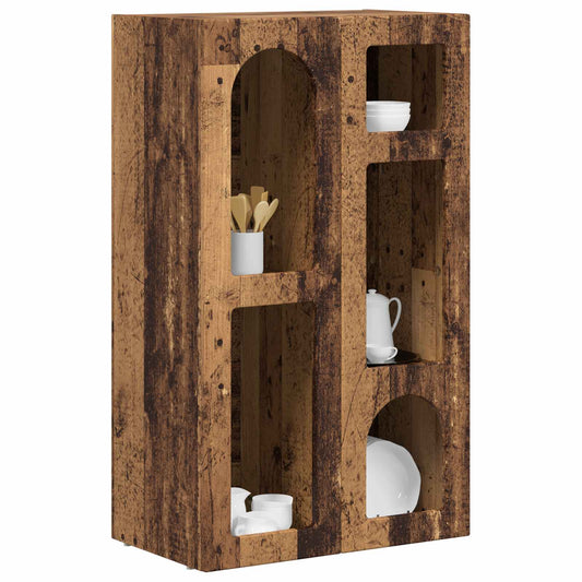 Serviesskap Gammelt tre 59 x 35 x 100,5 cm Konstruert tre