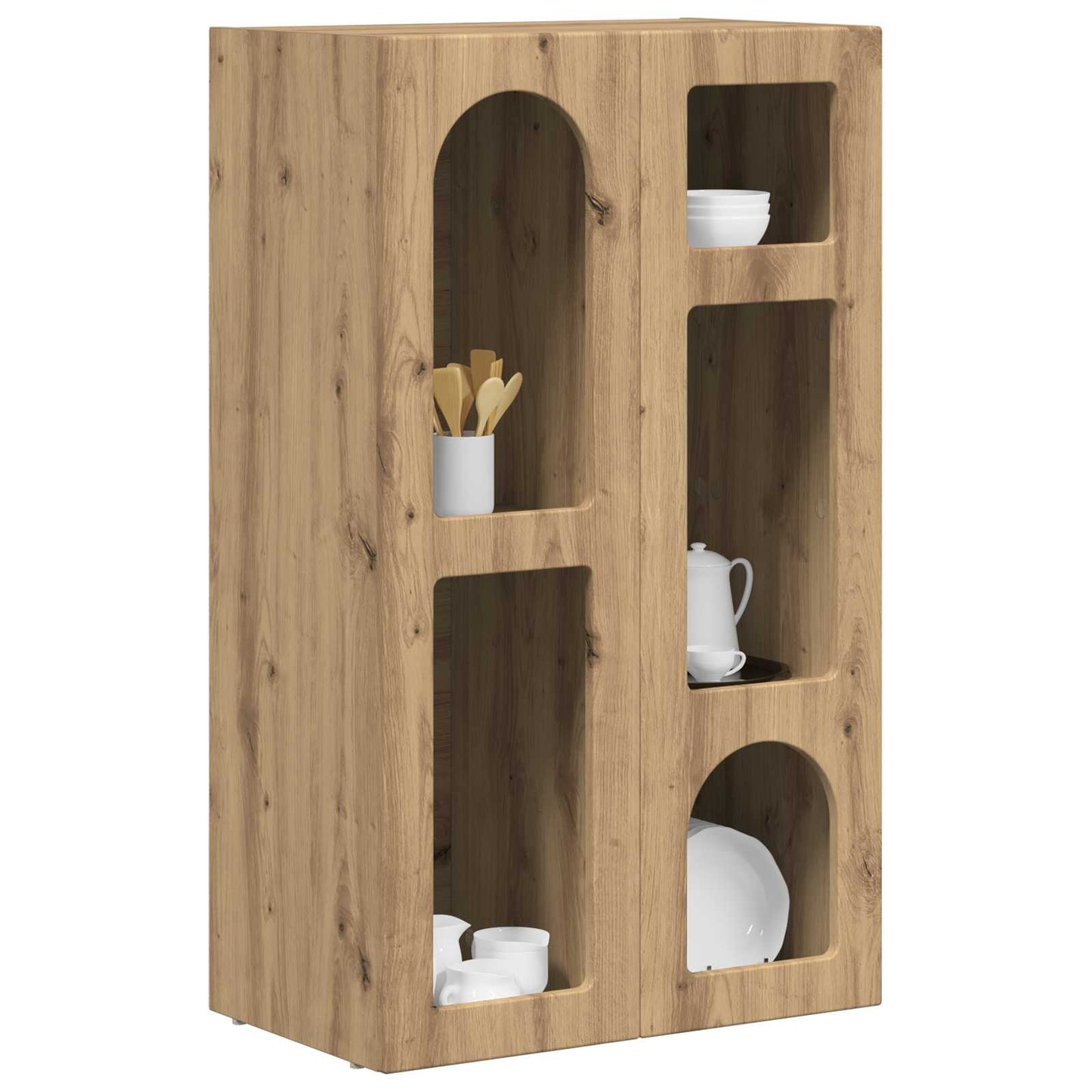Serviesskap ELST Artisan Eik 59 x 35 x 100,5 cm Konstruert tre