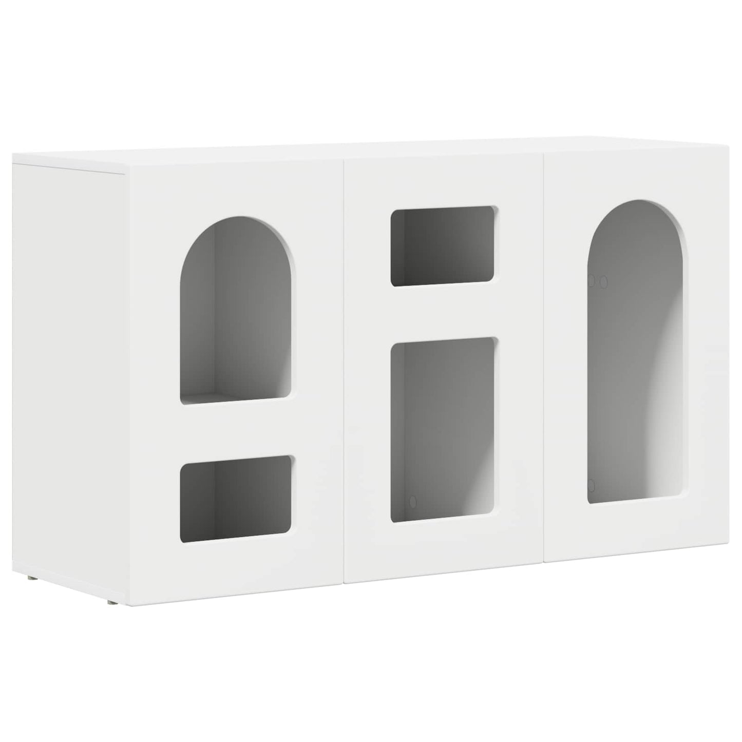 Serviesskap ELST Hvit 100 x 35 x 59 cm Konstruert tre