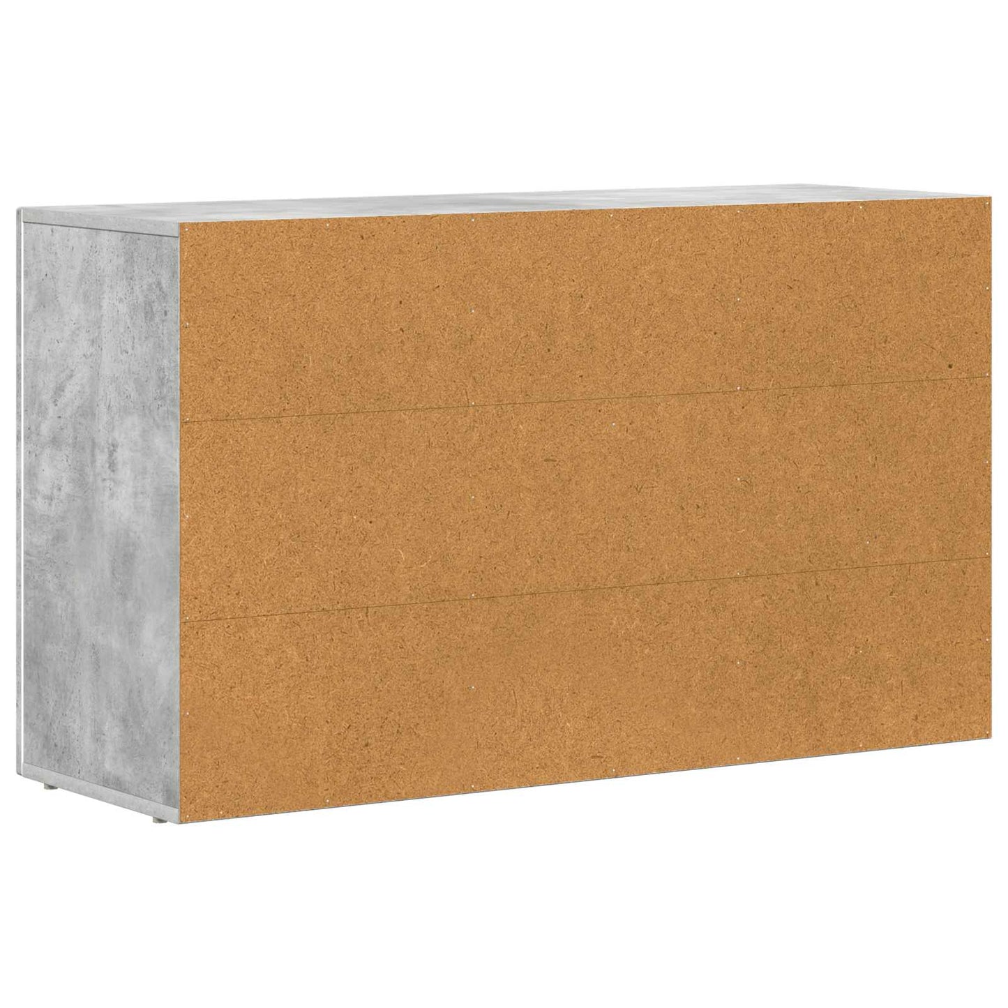 Serviesskap Betonggrå 100 x 35 x 59 cm Konstruert tre