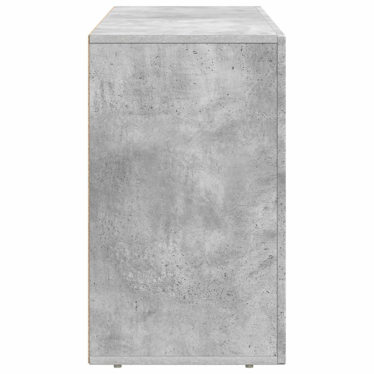 Serviesskap Betonggrå 100 x 35 x 59 cm Konstruert tre