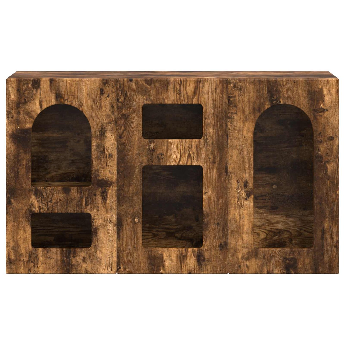 Serviesskap ELST Røkt eik 100 x 35 x 59 cm Konstruert tre