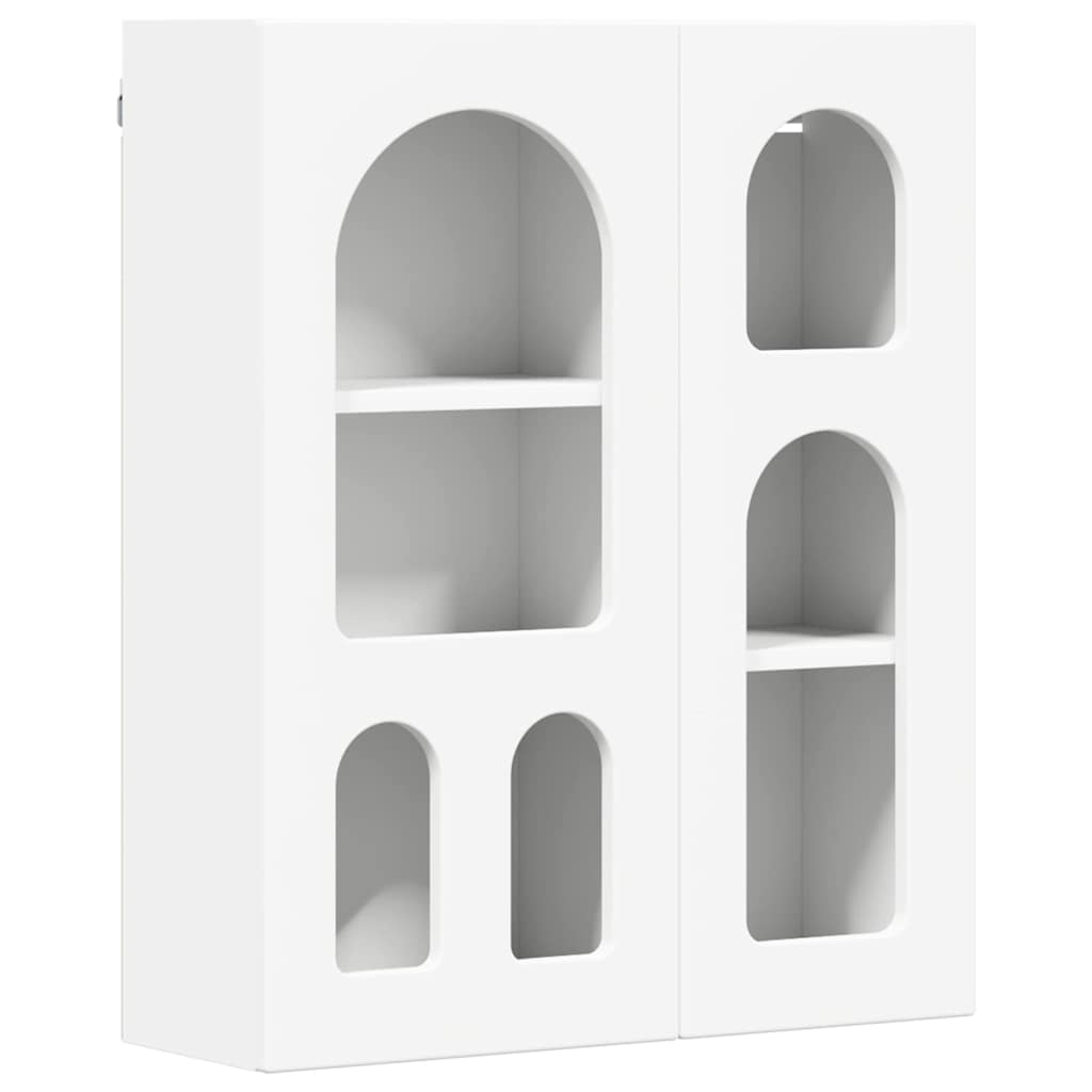 Hengende skap ELST Hvit 59 x 20 x 71,5 cm Konstruert tre