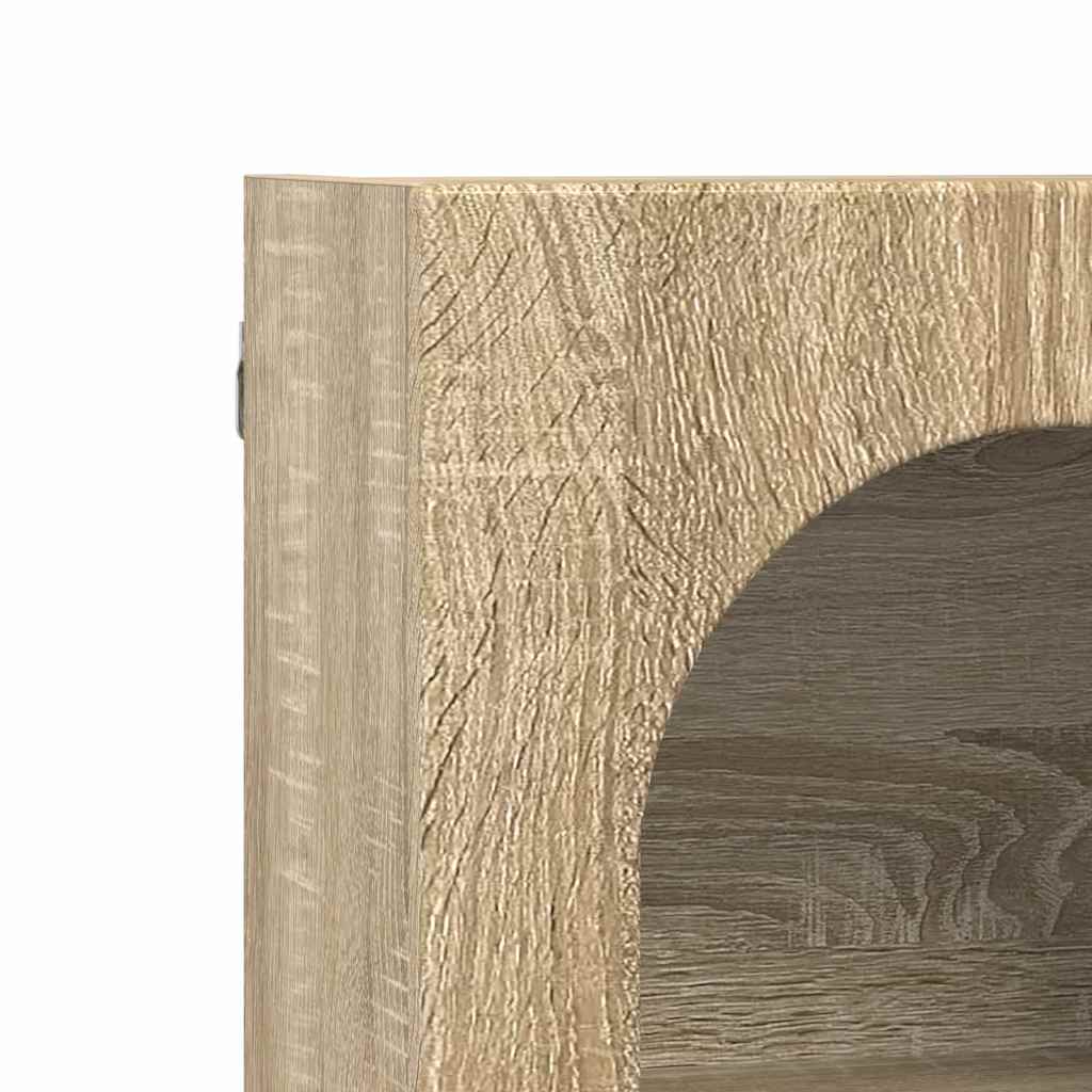 Hengende skap ELST Sonoma eik 59 x 20 x 71,5 cm Konstruert tre