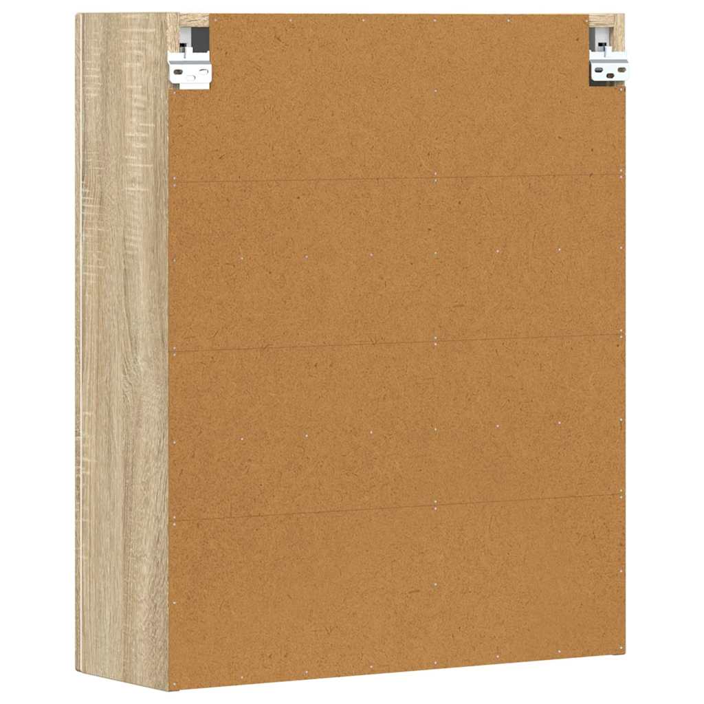 Hengende skap ELST Sonoma eik 59 x 20 x 71,5 cm Konstruert tre