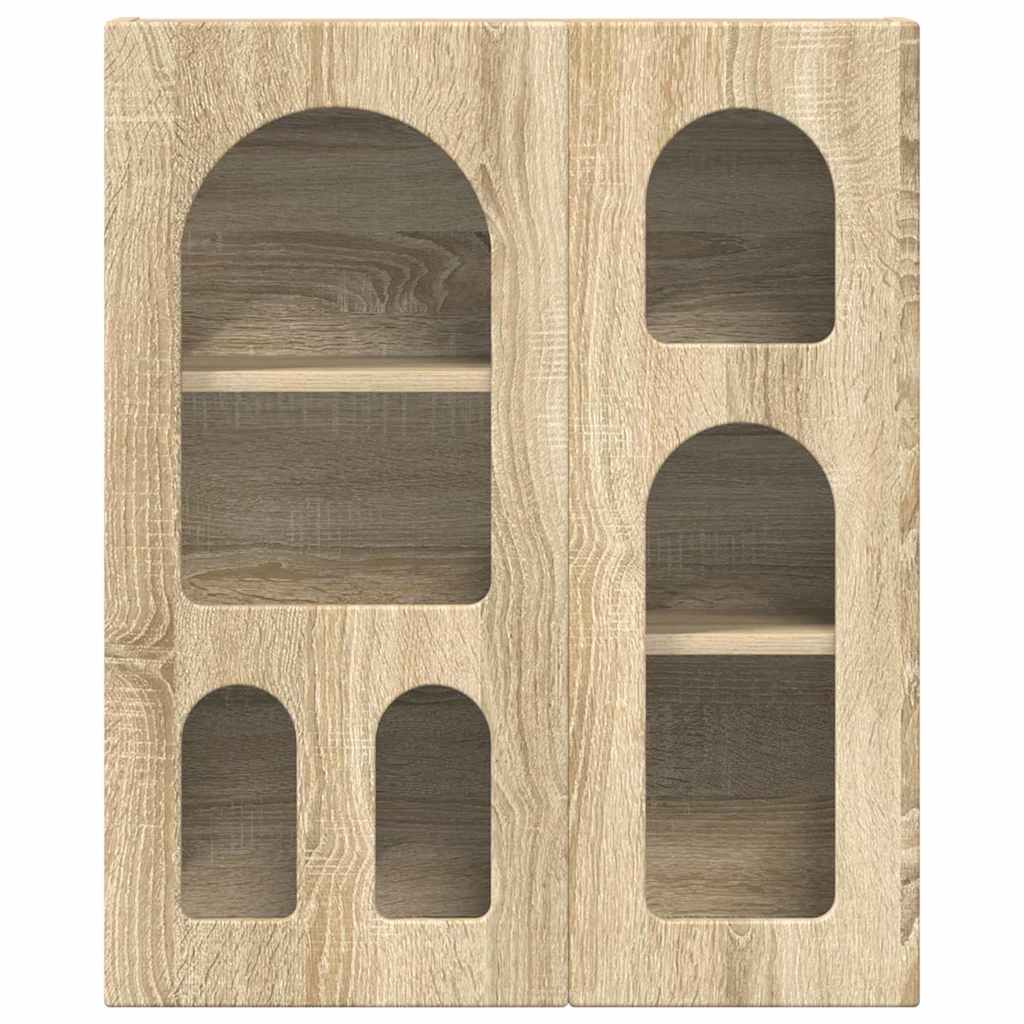 Hengende skap ELST Sonoma eik 59 x 20 x 71,5 cm Konstruert tre