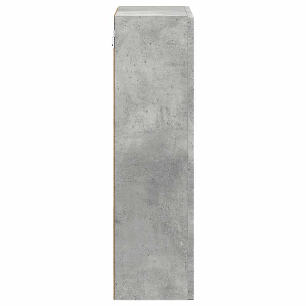 Hengende skap ELST Betonggrå 59 x 20 x 71,5 cm Konstruert tre