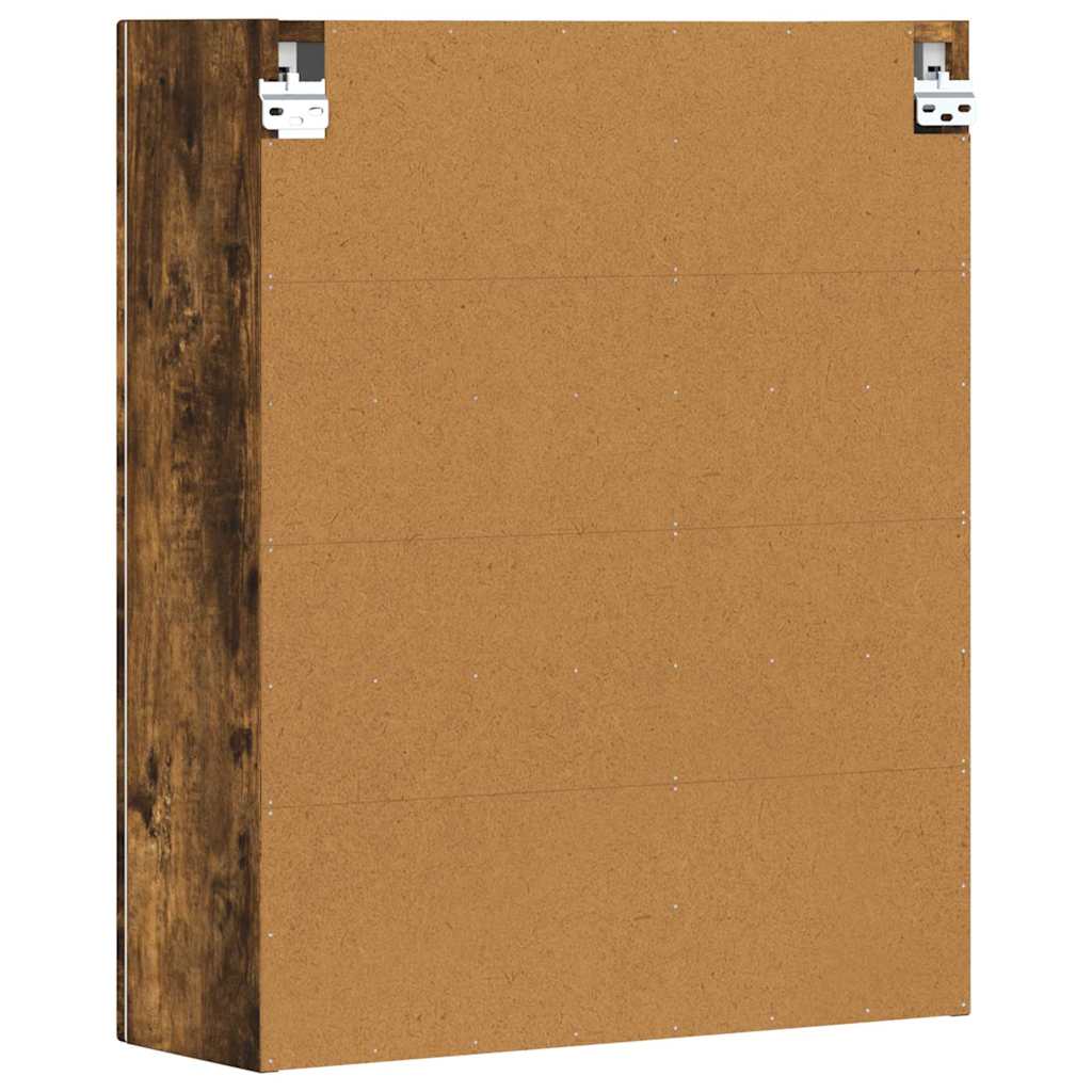 Hengende skap ELST Røkt Eik 59 x 20 x 71,5 cm Konstruert tre