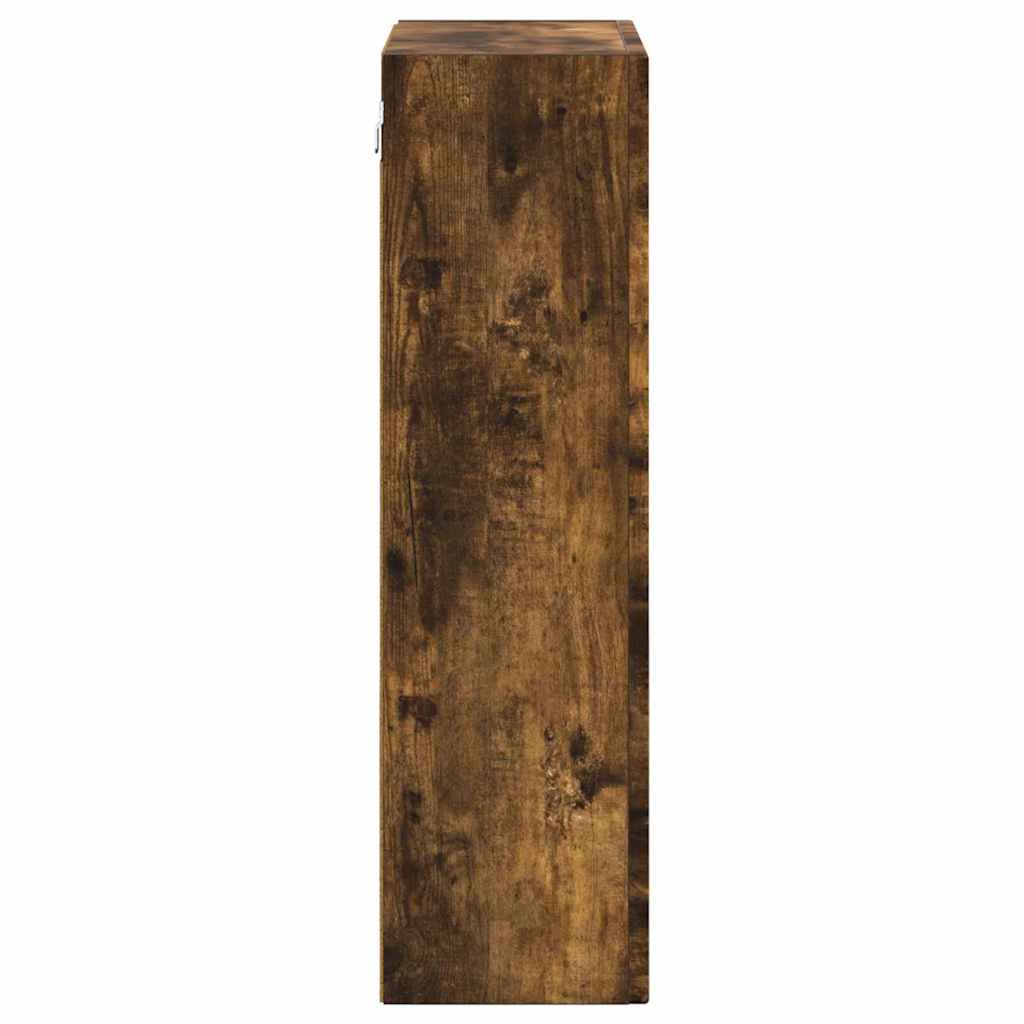 Hengende skap ELST Røkt Eik 59 x 20 x 71,5 cm Konstruert tre