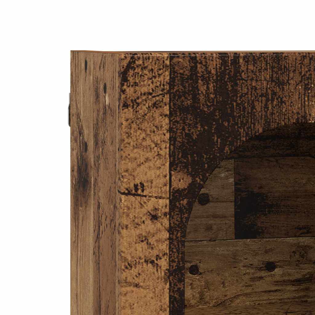 Hengende skap ELST Gammelt tre 59 x 20 x 71,5 cm Konstruert tre