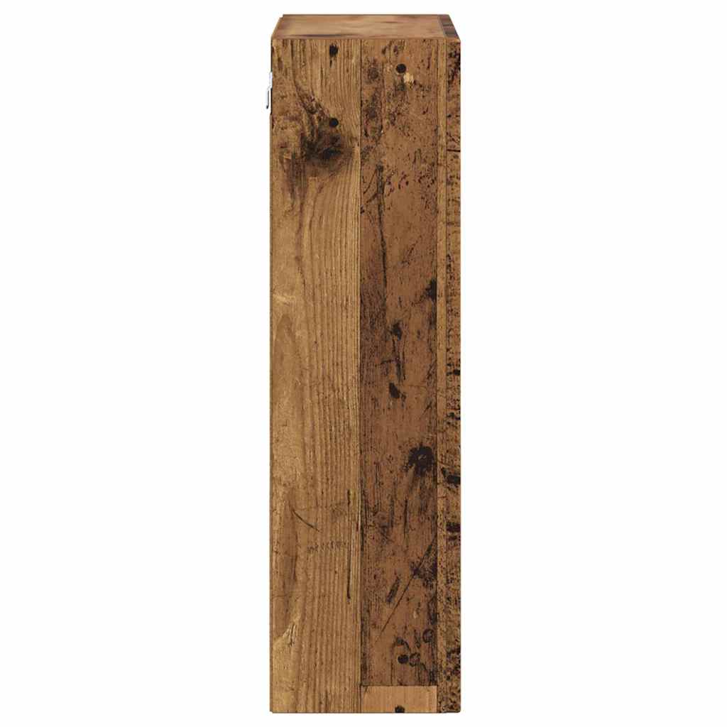 Hengende skap ELST Gammelt tre 59 x 20 x 71,5 cm Konstruert tre
