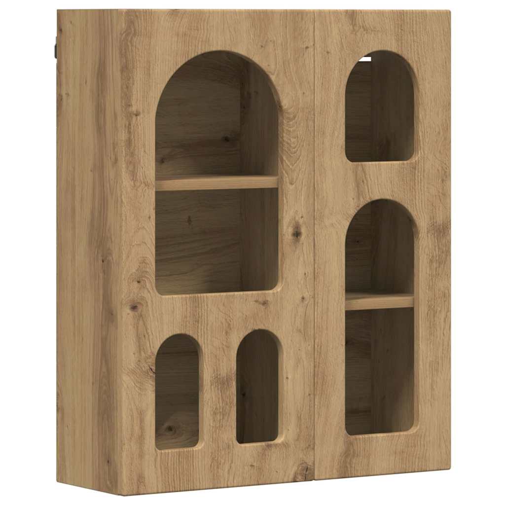 Hengende skap ELST Artisan eik 59 x 20 x 71,5 cm Konstruert tre