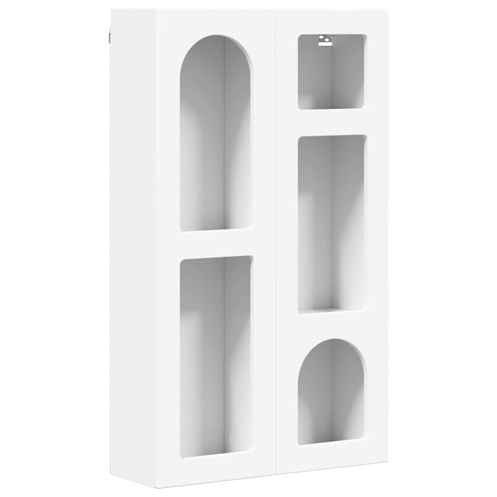 Hengende skap ELST Hvit 59 x 20 x 100 cm Konstruert tre
