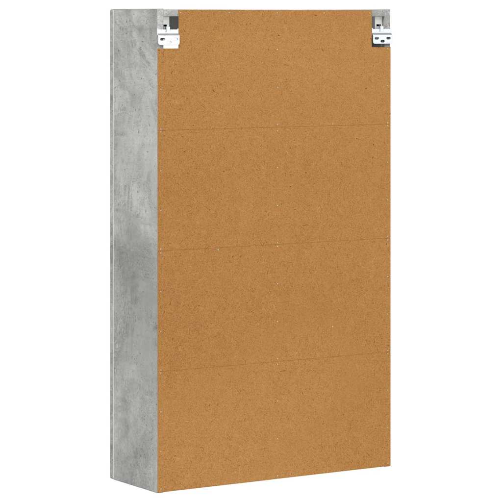 Hengende skap ELST Betonggrå 59 x 20 x 100 cm Konstruert tre