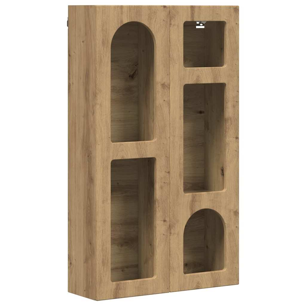 Hengende skap ELST Artisan eik 59 x 20 x 100 cm Konstruert tre