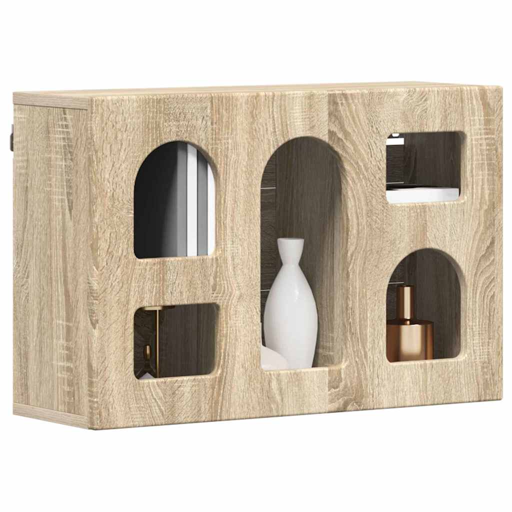 Hengende skap ELST Sonoma eik 60 x 20 x 40 cm Konstruert tre