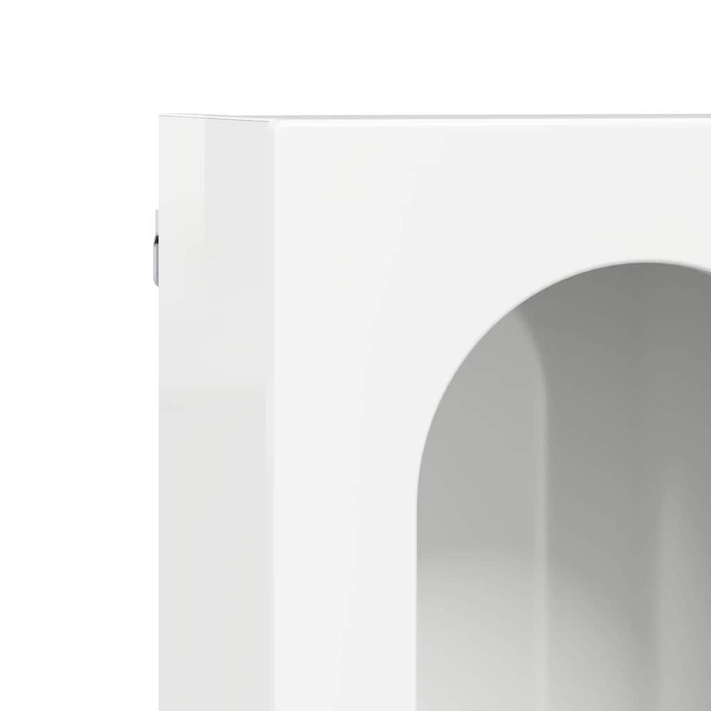 Hengende skap ELST Høgglans hvit 60 x 20 x 40 cm Konstruert tre