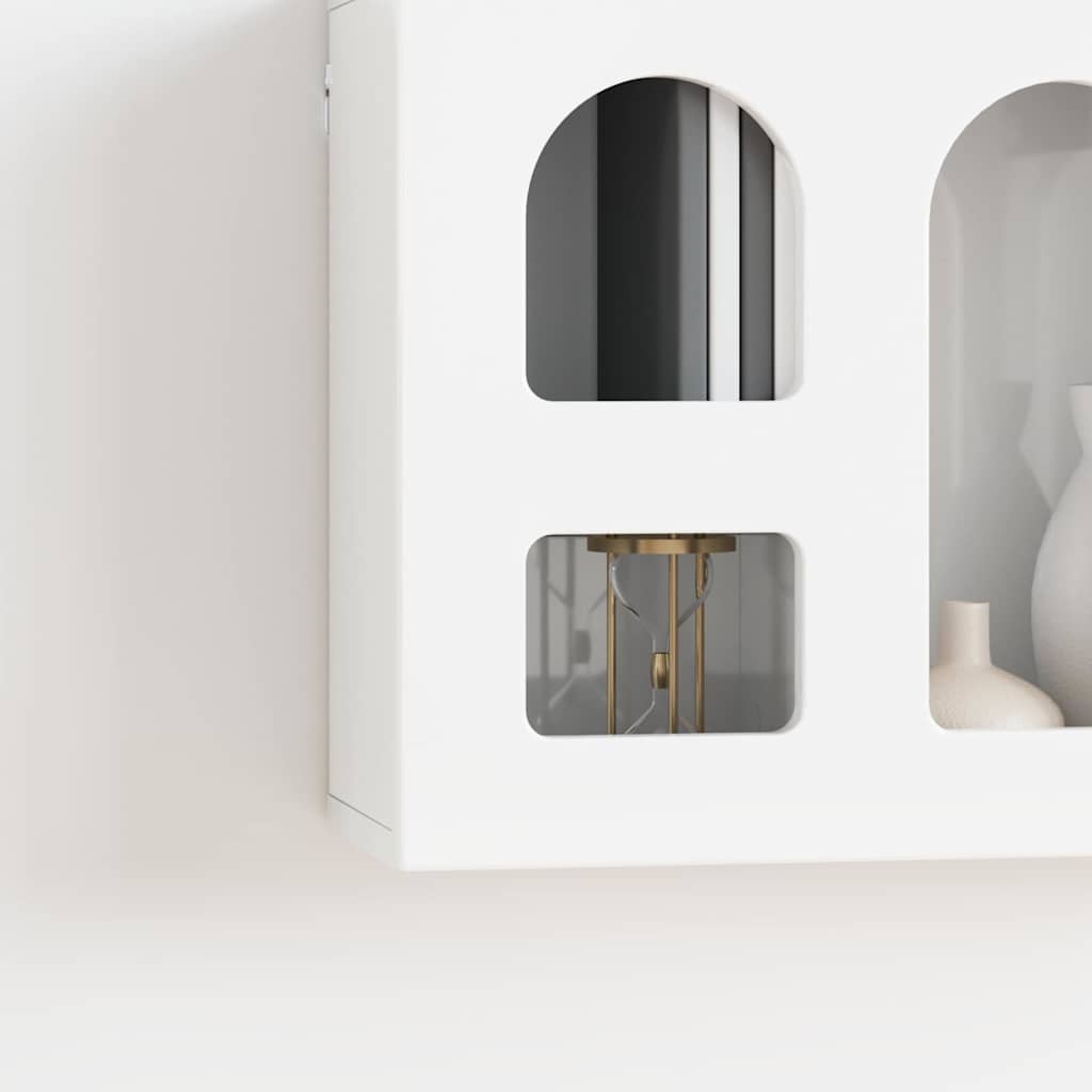 Hengende skap ELST Høgglans hvit 60 x 20 x 40 cm Konstruert tre