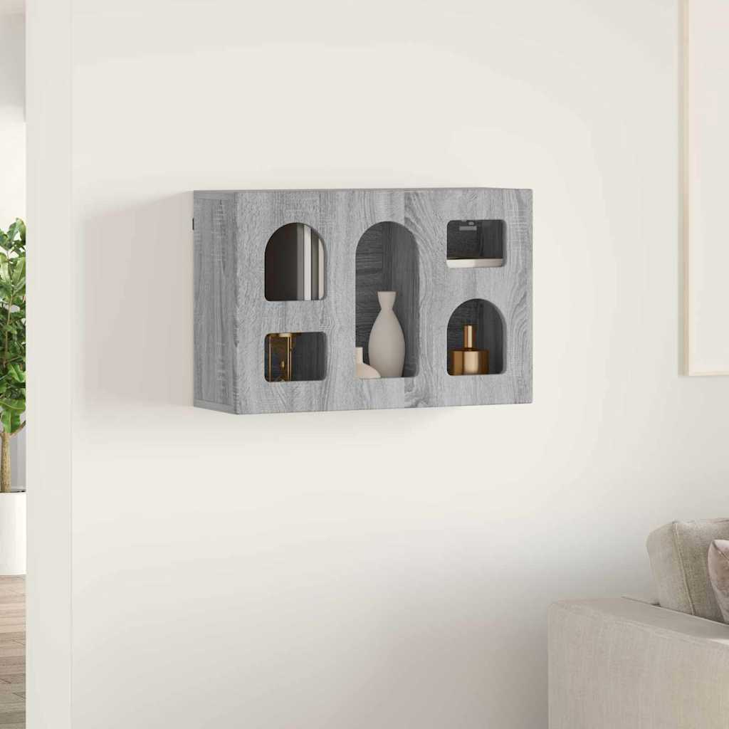 Hengende skap ELST Grå Sonoma 60 x 20 x 40 cm Konstruert tre