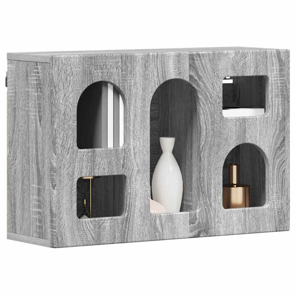 Hengende skap ELST Grå Sonoma 60 x 20 x 40 cm Konstruert tre