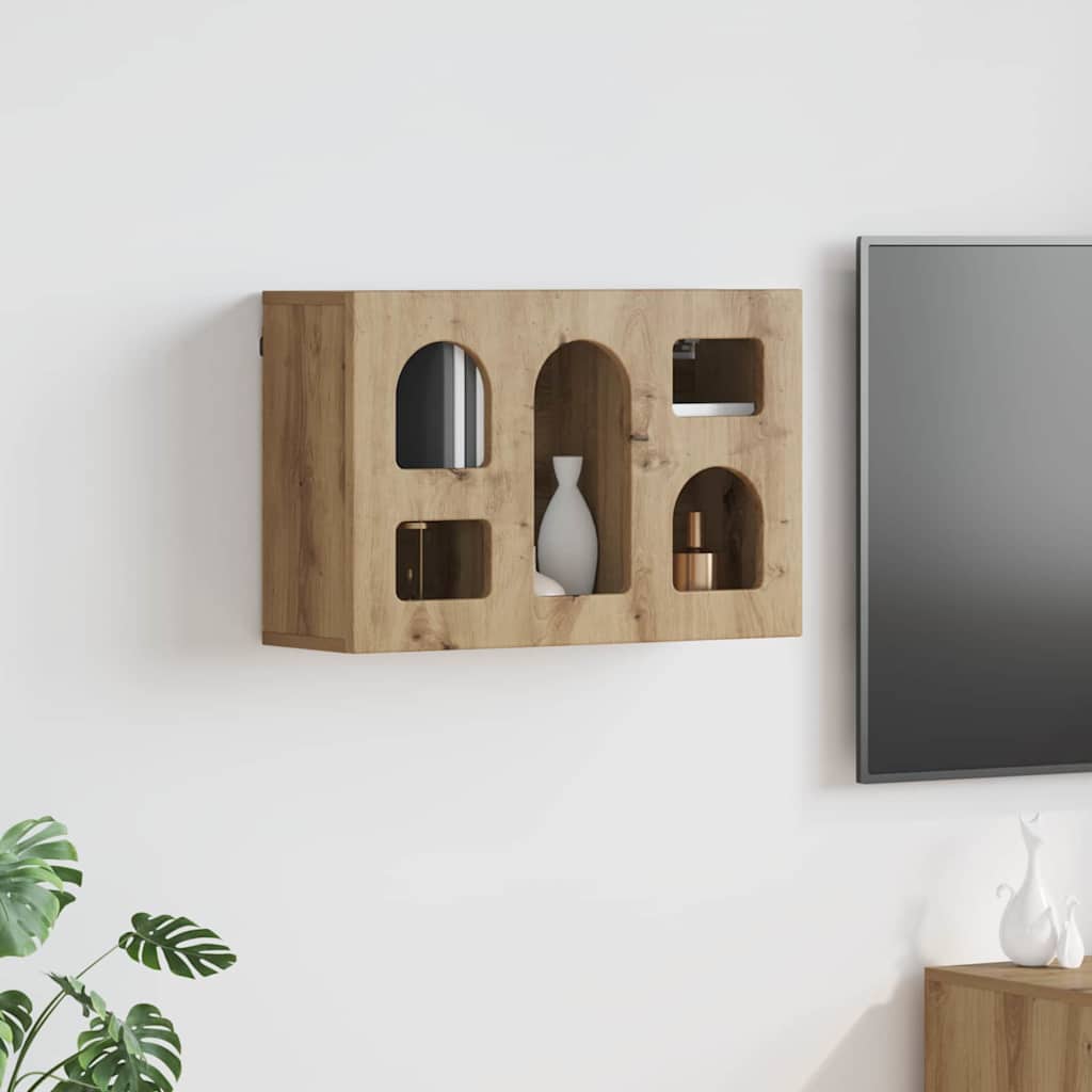 Hengende skap ELST Artisan eik 60 x 20 x 40 cm Konstruert tre