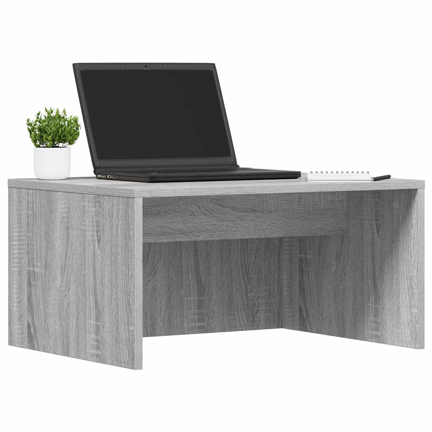 Veggmontert skrivebord Veggmontert Grå Sonoma 60 x 45 x 30 cm