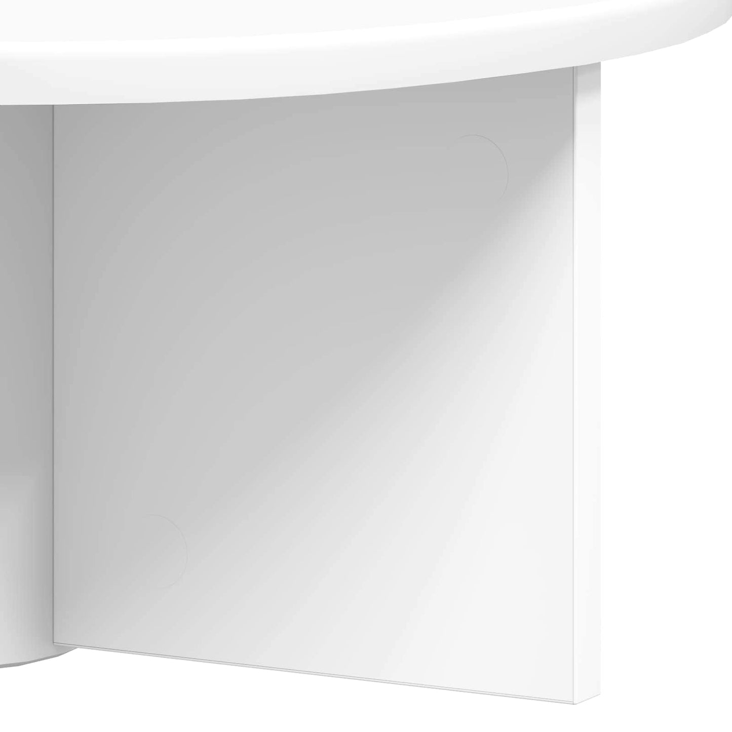 Vegghylle Veggmontert Hvit 38 x 19 x 19 cm Konstruert tre