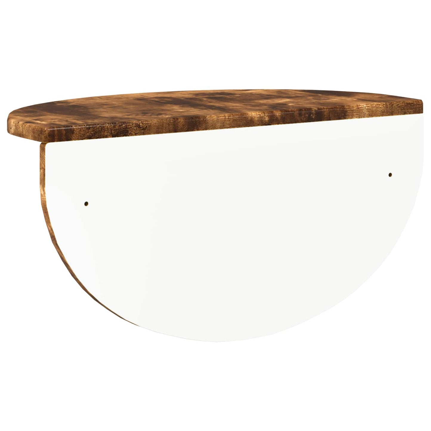 Vegghylle Veggmontert Røkt eik 48 x 24 x 24 cm Konstruert tre