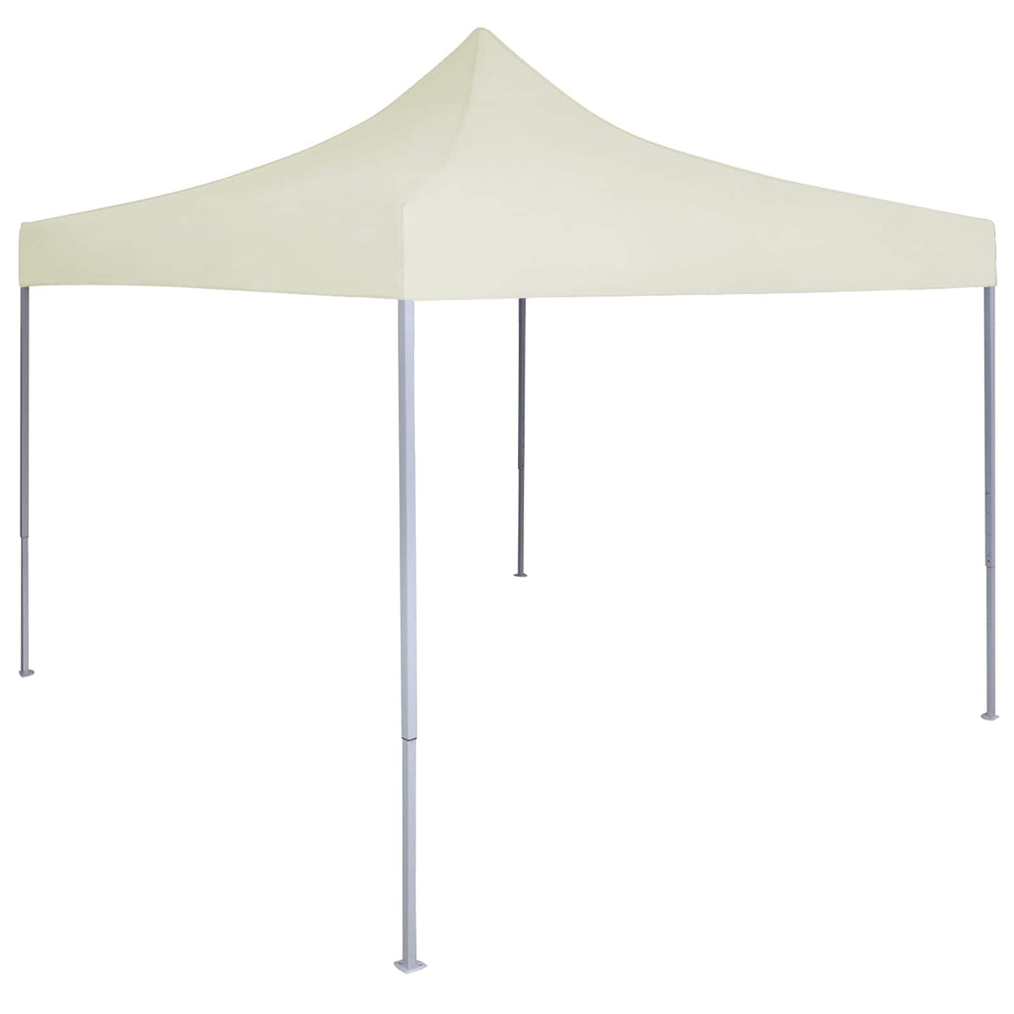Partytelt Krem 200 x 200 x 315 cm Oxford Stoff vidaXL