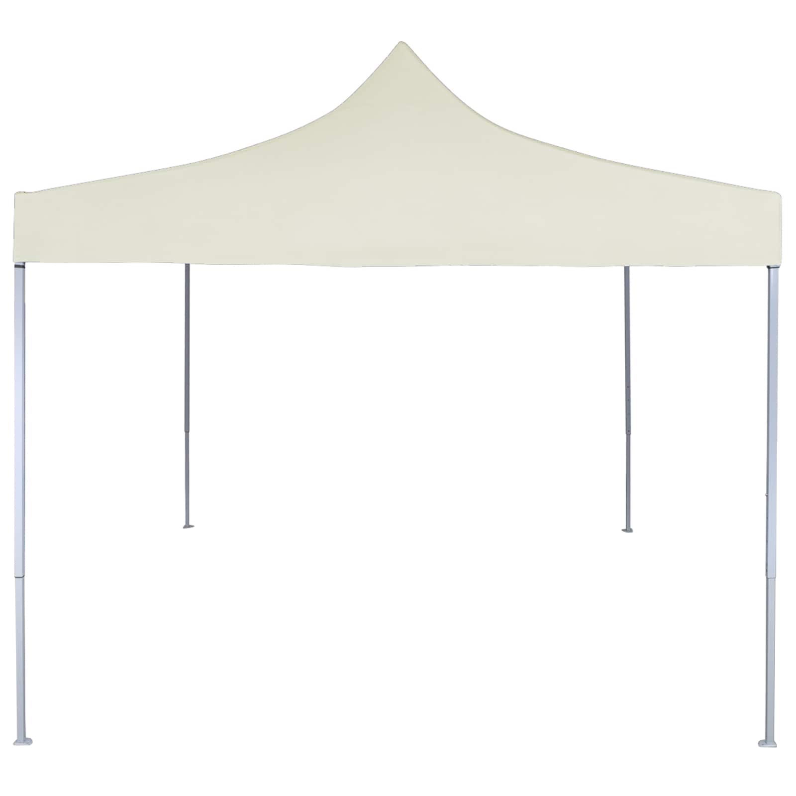 Partytelt Krem 200 x 200 x 315 cm Oxford Stoff vidaXL