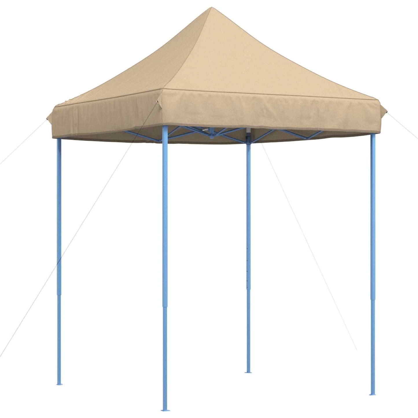 Partytelt Beige 200 x 200 x 306 cm Oxford Stoff