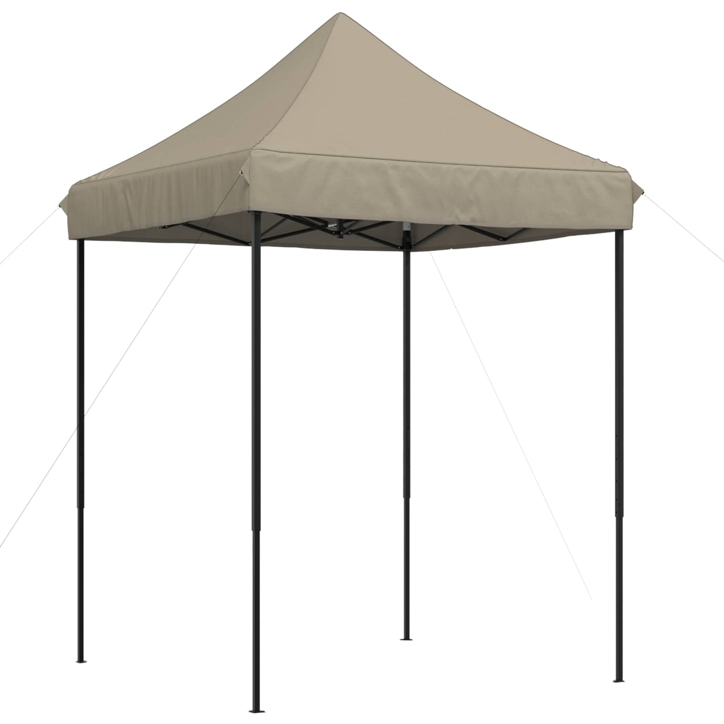 Partytelt Gråbrun 200 x 200 x 306 cm Oxford Stoff vidaXL